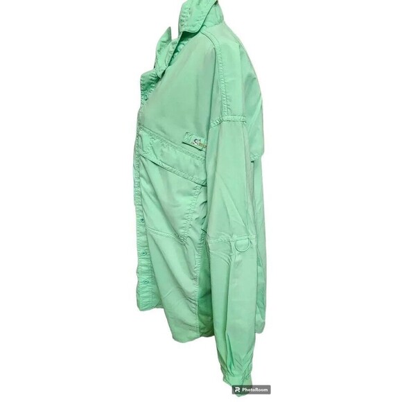 World Wide Sportsman Fishing Shirt Size 2X Green - Picture 7 of 9